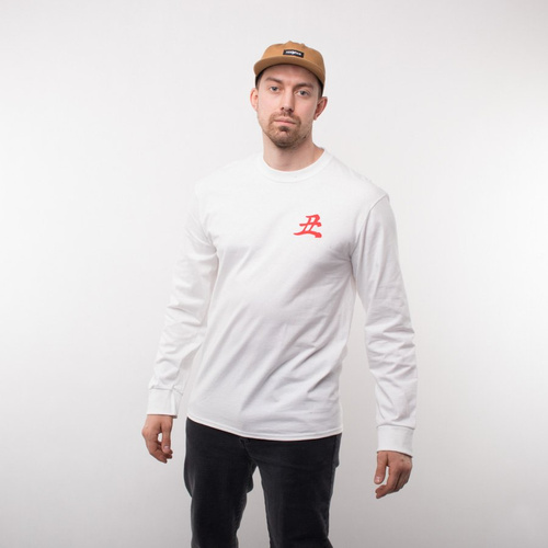 Koszulka Longsleeve Huf X Yoto Zen Ox White