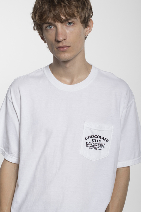 Koszulka Chocolate Vanner Pocket White