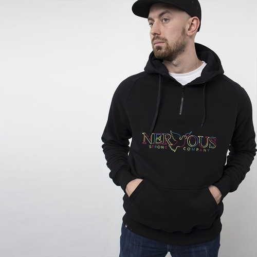 Bluza męska rozpinana Nervous UCOB Black