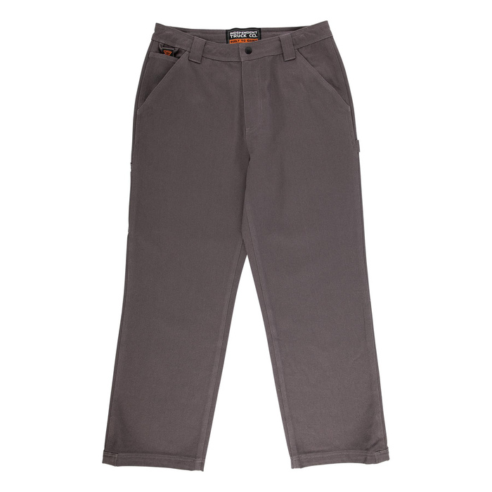 Spodnie męskie Independent Built To Grind Canvas Pants szare
