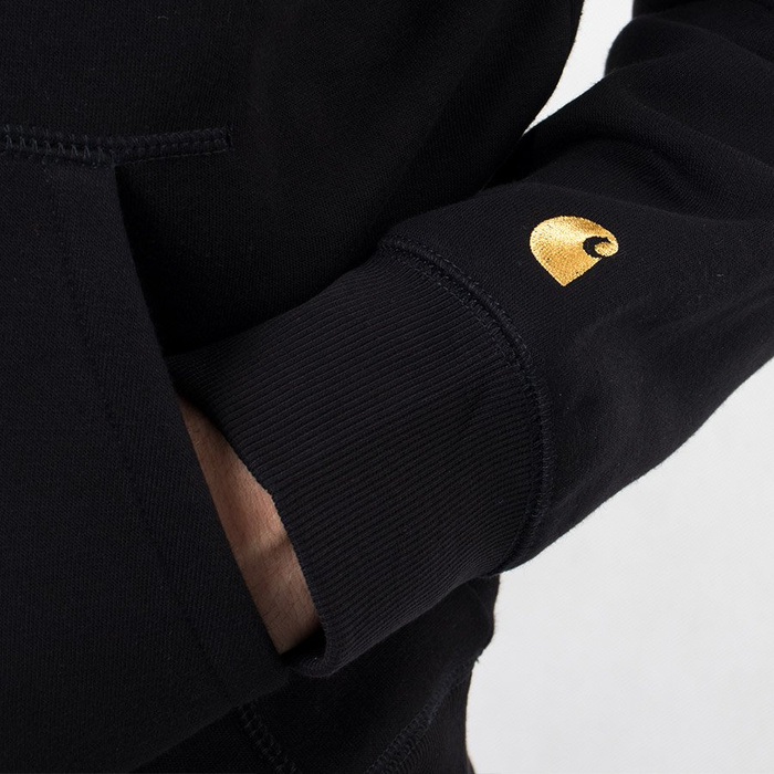 Bluza Carhartt Hood Chase Black/Gold
