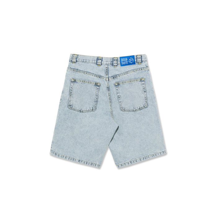 Krótkie spodnie jeansowe Polar Skate Big Boy light blue