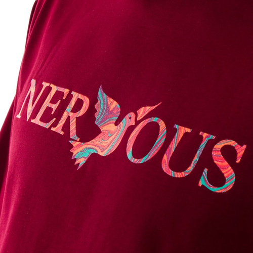 Longsleeve męski Nervous Classic Acid maroon