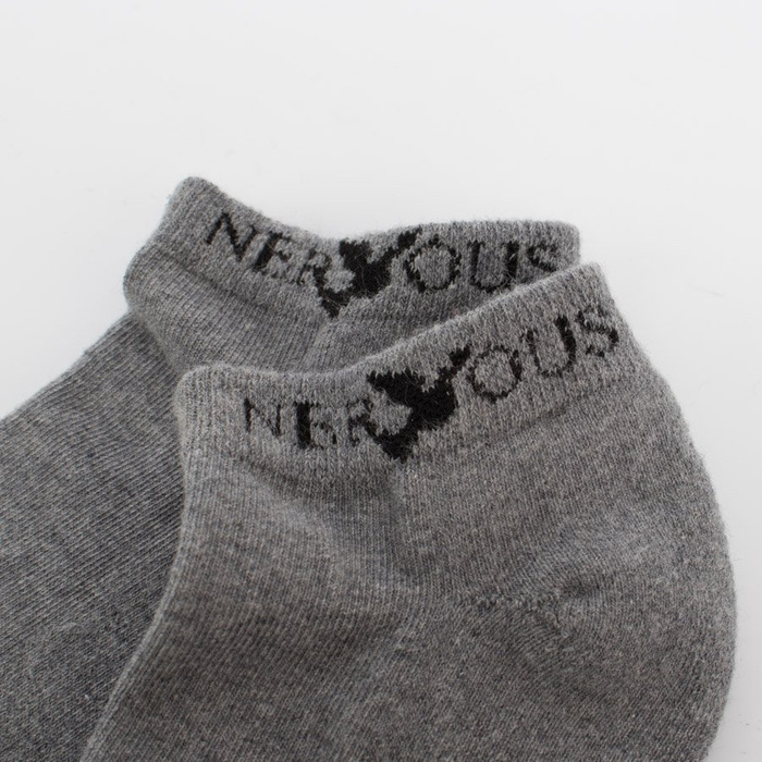 Skarpetki Nervous Ankle Gray