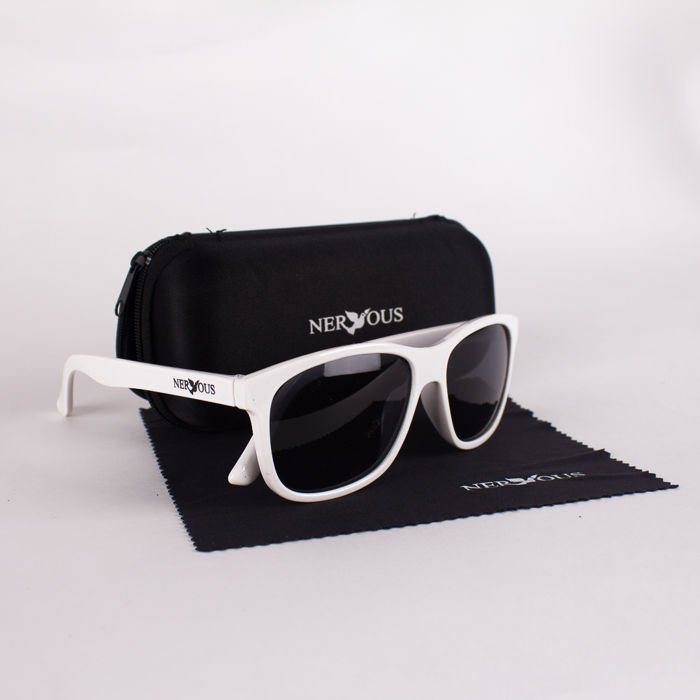 Okulary Przeciwsłoneczne Nervous Classic White