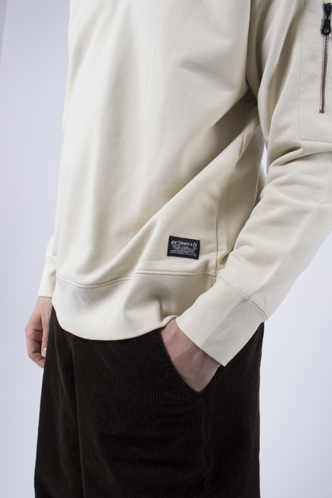 Bluza Levi's® Skate Men's New Quarter Zip Rat King Off White