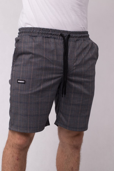 Szorty Diamante Crew Uni Ciemna Krata