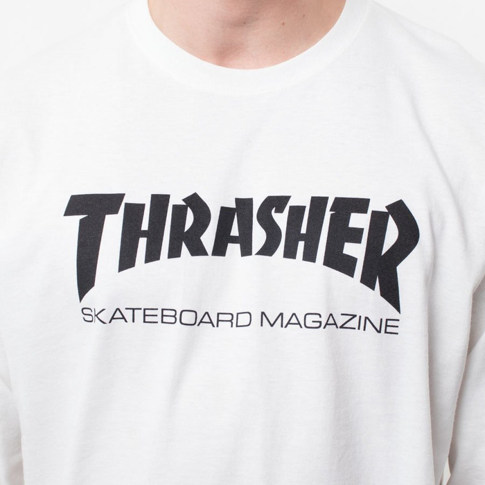 Koszulka Longsleeve Thrasher Skatemag White