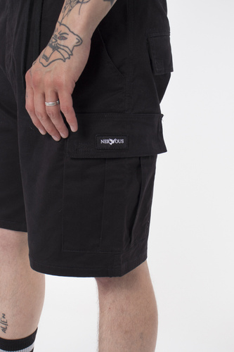 Szorty Nervous Cargo Black