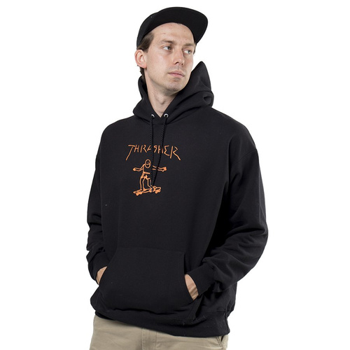 Bluza z kapturem Thrasher Gonz black-orange