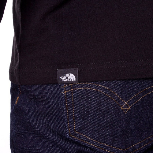Koszulka męska z długim rękawem The North Face Fine black (NF0A37FTKY41)