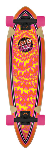 Deskorolka Santa Cruz Toxic Dot 9.20" X 33" Cruzer Pintail