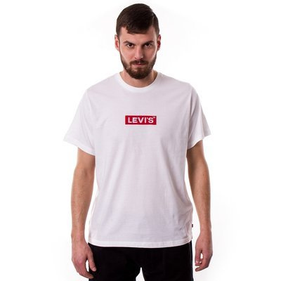 Koszulka Męska Levi's® Skateboarding Relaxed Graphic Box Tab White (69978-0052)