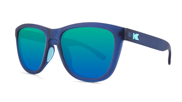 Okulary Knockaround Premiums Sport Rubbarized Navy/Mint