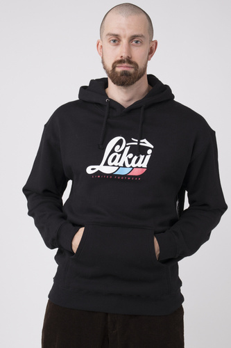 Bluza Męska Z Kapturem Lakai Motorworks Black