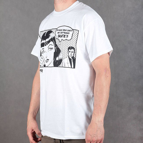 KOSZULKA THRASHER BOYFRIEND WHT