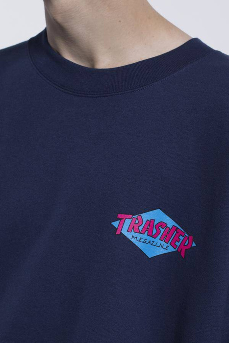 Bluza Thrasher Hurricane Crew Navy