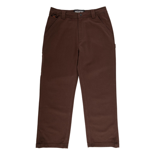 Spodnie męskie Independent Built To Grind Canvas Pants brązowe