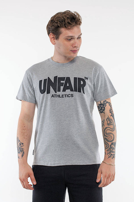 Koszulka Unfair Classic Label Grey