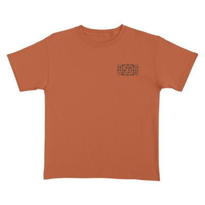 Koszulka Creature La Muerte pomrańczowa