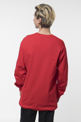 Koszulka Longsleeve Girl Simplicity Red