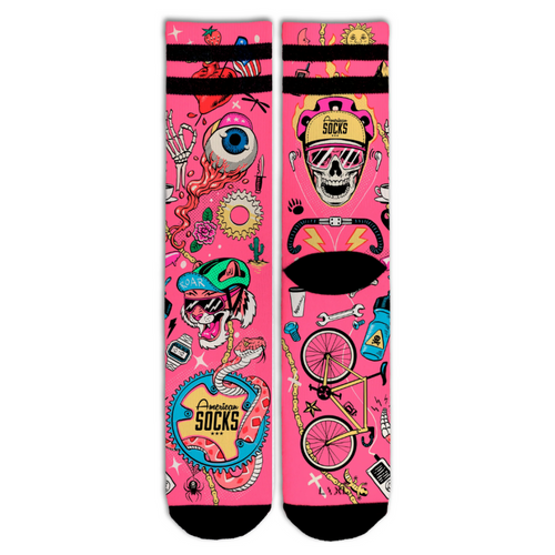 Skarpetki American Socks Cycling Beast Signature