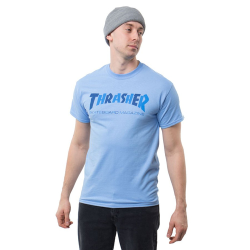 Koszulka Thrasher Checkers Carolina Blue