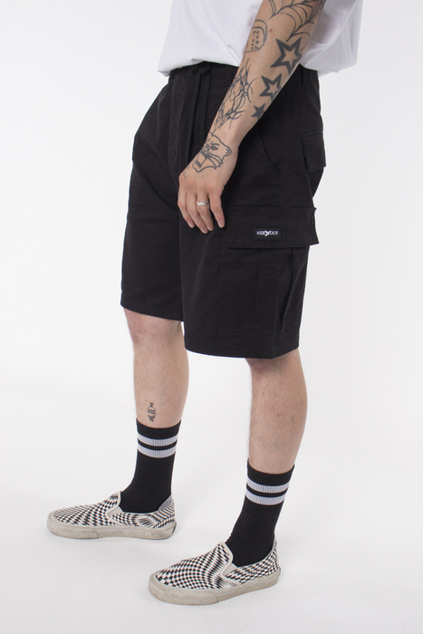 Szorty Nervous Cargo Black