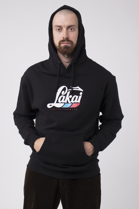 Bluza Męska Z Kapturem Lakai Motorworks Black