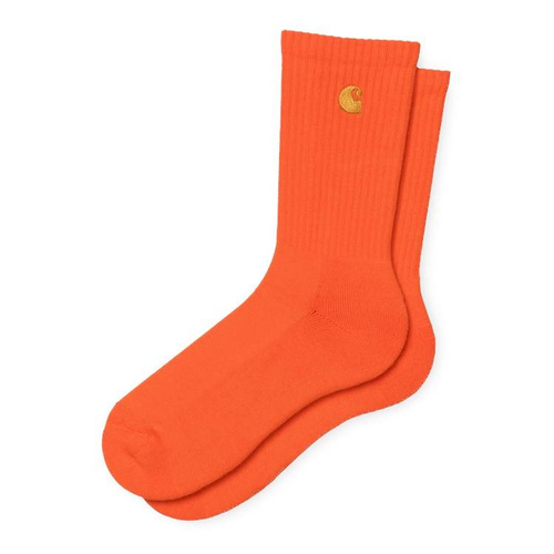 Skarpetki Carhartt WIP Chase safety orange