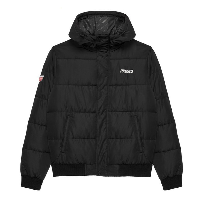 Kurtka zimowa męska Prosto Klasyk Puff Bomber black