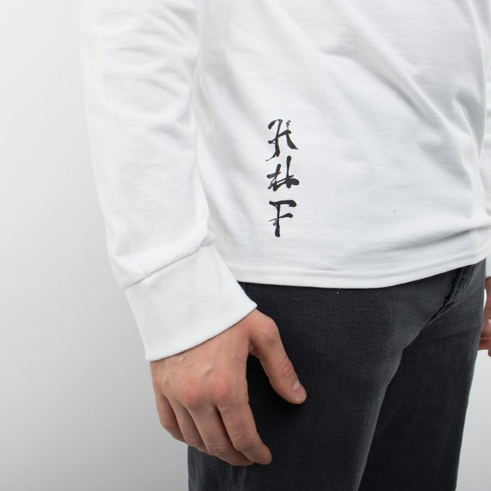 Koszulka Longsleeve Huf X Yoto Zen Ox White