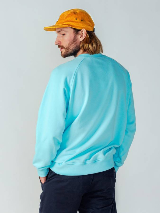 Bluza Crew Fish Skateboards Surf Mint