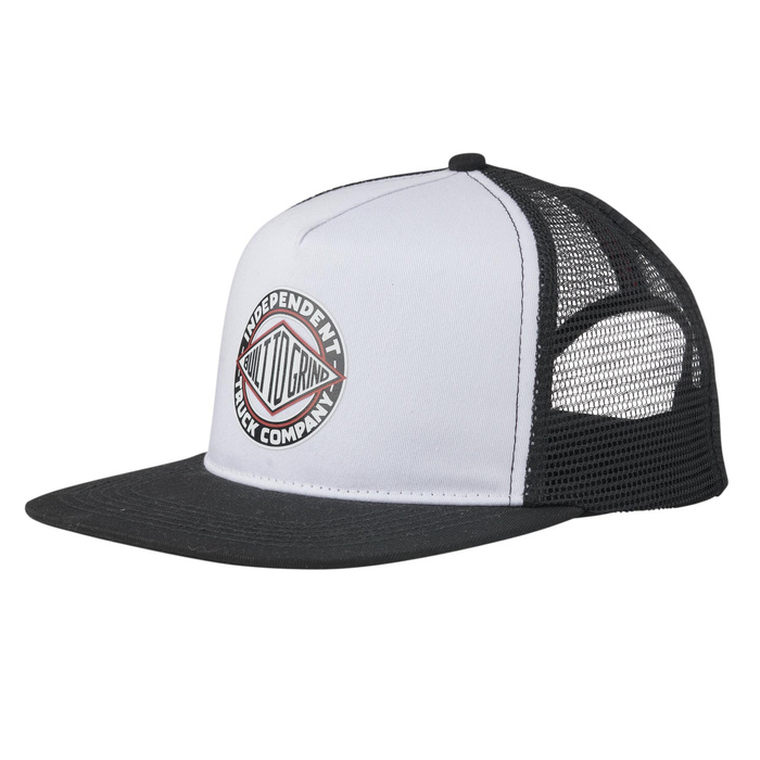 Czapka z daszkiem Independent BTG Summit Trucker Hat biało-czarna