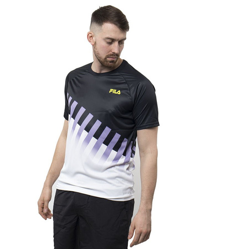 Koszulka Fila Garson Raglan Black Bright