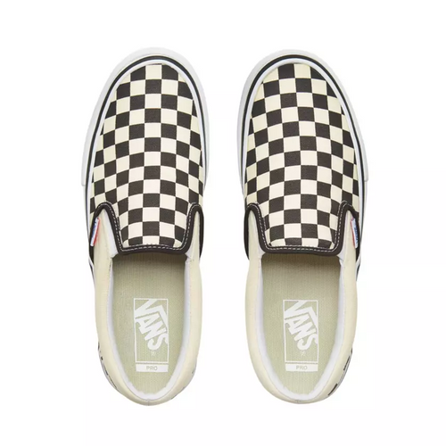 Buty Unisex Vans Slip-On Checkerboard Pro Black / White (VN0A347VAPK)