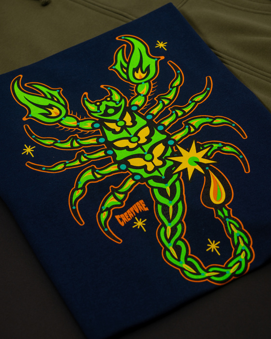 Koszulka Creature Deadly Sands granatowa