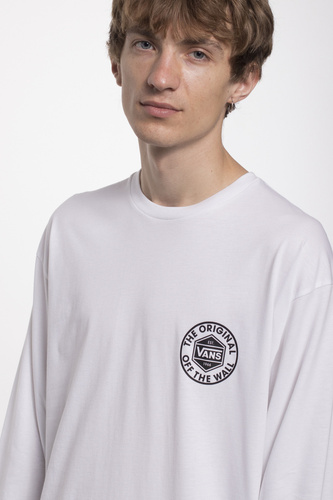 Koszulka Z Długim Rękawem Vans Circle Checker White