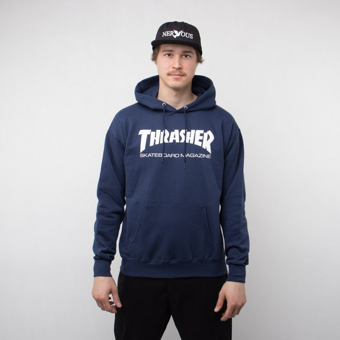 Bluza Thrasher Hood Skate Mag Navy