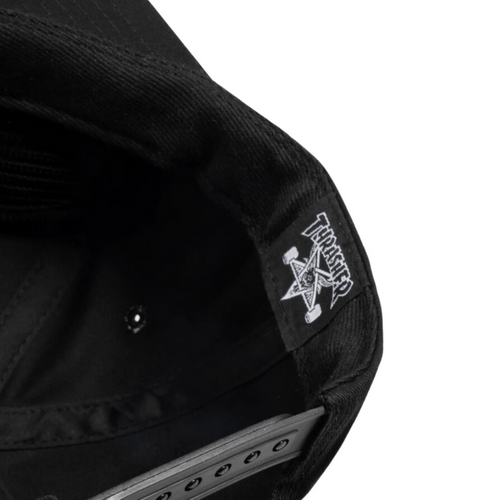 Czapka Thrasher Genuine Logo Snapback Black