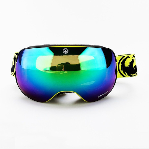 Gogle Dragon'20 U X2 Lime / Lumalens Green Ion / Lumalens Amber