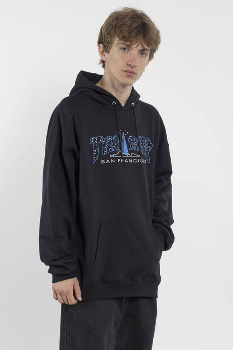 Bluza Thrasher Pyramid Hood Black