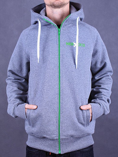 Bluza Nervous Zip Classic Sl Sp14 Grey