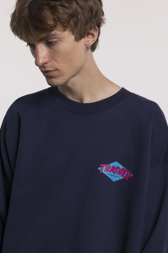 Bluza Thrasher Hurricane Crew Navy