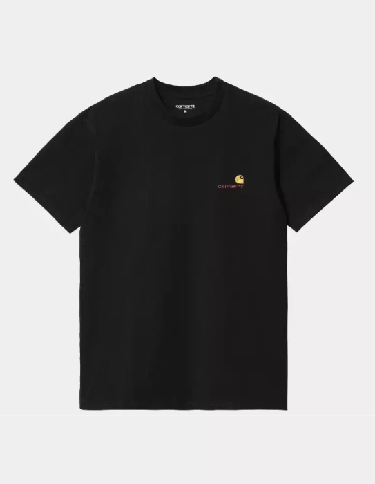 Koszulka Carhartt WIP American Script Black