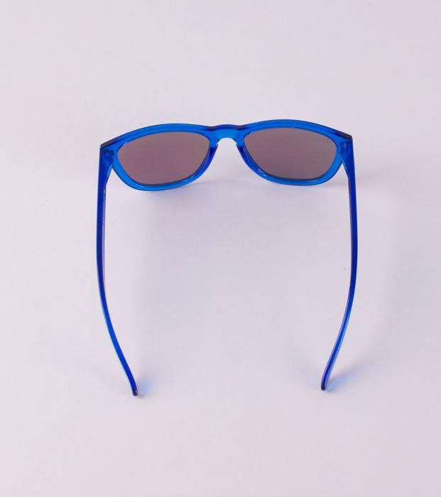 OKULARY KNOCKAROUND PREMIUMS MONOCHROME NIEBIESKIE Z NIEBIEKIMI SZKŁAMI