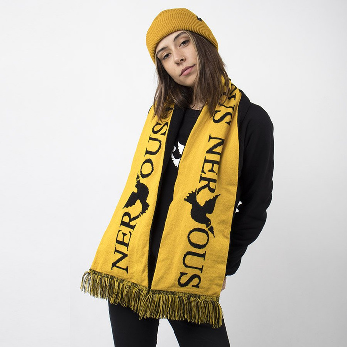 Szalik Nervous Classic Black/Yellow