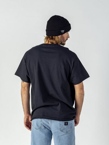Koszulka Męska Thrasher Flame Logo Black