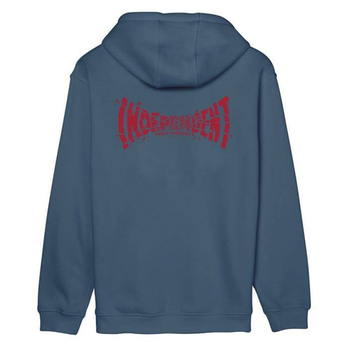 Bluza Independent Hood Shattered Span Steel Blue
