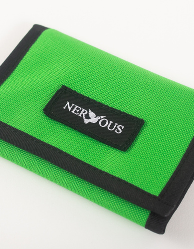 Portfel Nervous Classic Patch Neon Grn